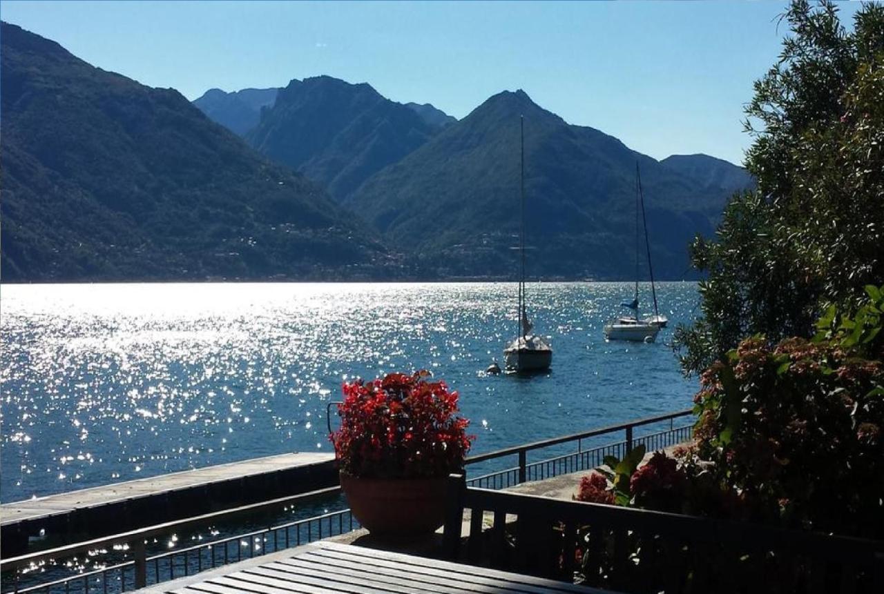 Appartamento Bellavista - Lake Como View - Near The Beach Cremia Exteriör bild